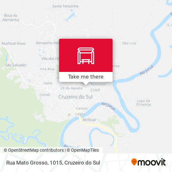 Rua Mato Grosso, 1015 map