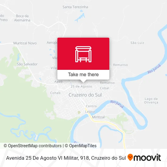 Avenida 25 De Agosto Vl Militar, 918 map