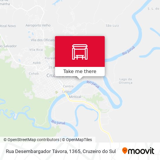 Rua Desembargador Távora, 1365 map