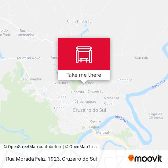 Rua Morada Feliz, 1923 map
