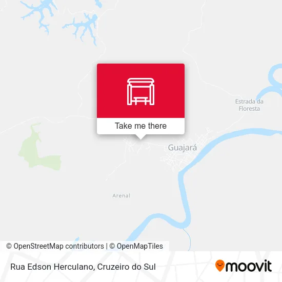 Rua Edson Herculano map