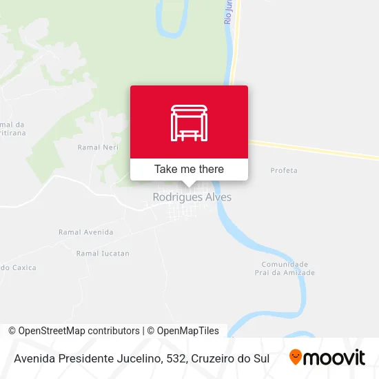 Avenida Presidente Jucelino, 532 map