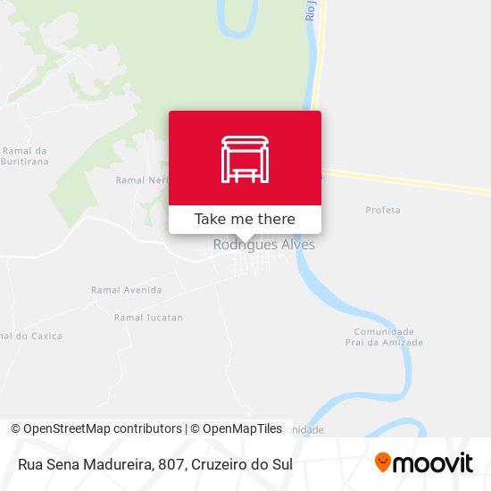 Rua Sena Madureira, 807 map