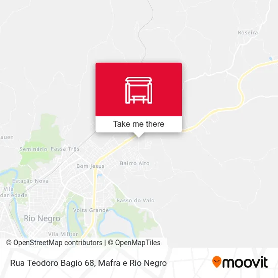 Rua Teodoro Bagio 68 map