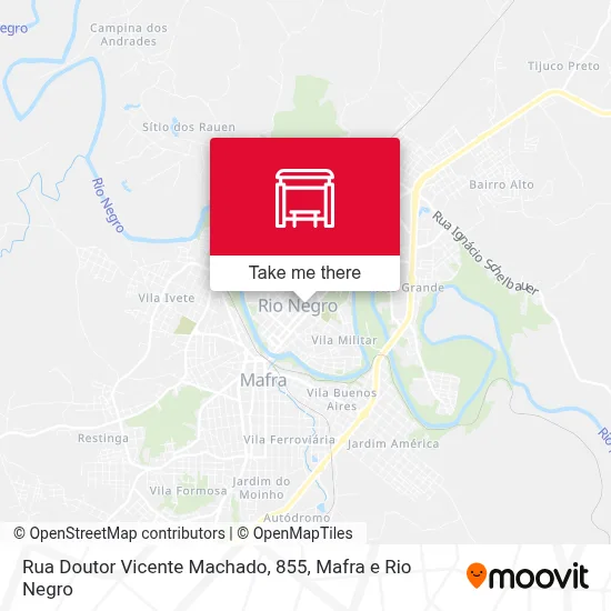 Rua Doutor Vicente Machado, 855 map