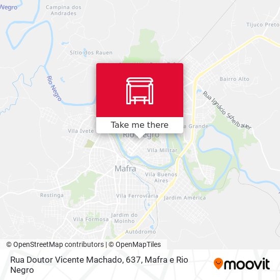 Rua Doutor Vicente Machado, 637 map
