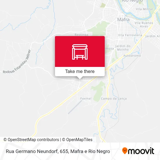 Rua Germano Neundorf, 655 map