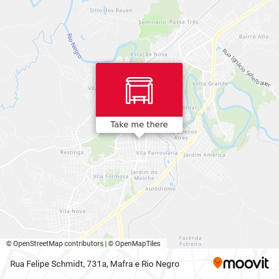 Rua Felipe Schmidt, 731a map