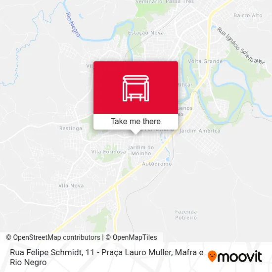 Rua Felipe Schmidt, 11 - Praça Lauro Muller map