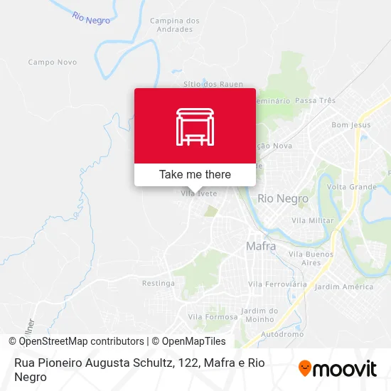 Rua Pioneiro Augusta Schultz, 122 map