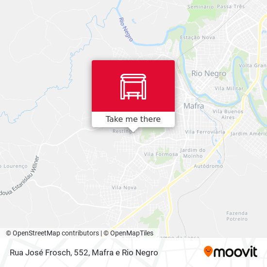 Rua José Frosch, 552 map
