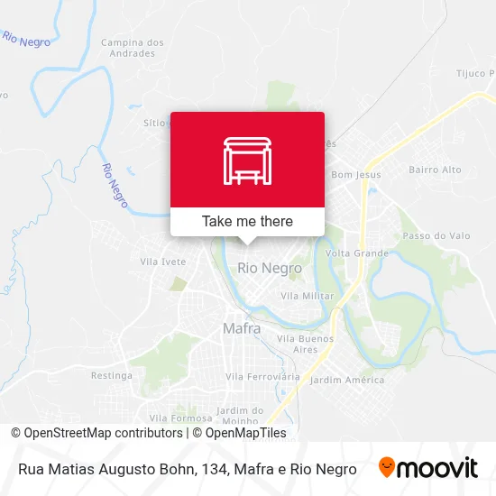 Rua Matias Augusto Bohn, 134 map