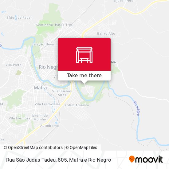 Rua São Judas Tadeu, 805 map