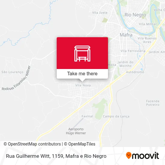 Rua Guilherme Witt, 1159 map