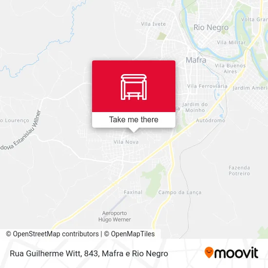 Rua Guilherme Witt, 843 map