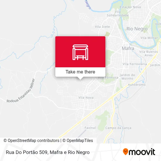 Rua Do Portão 509 map