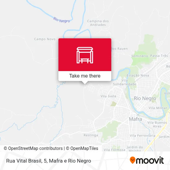 Rua Vital Brasil, 5 map