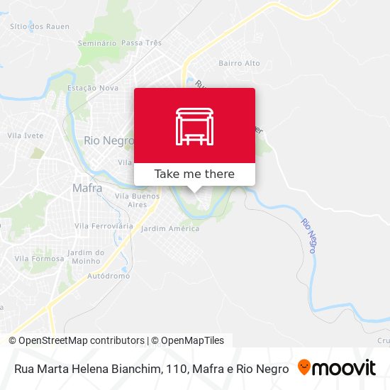 Rua Marta Helena Bianchim, 110 map