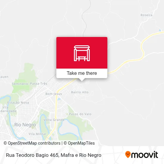 Rua Teodoro Bagio 465 map