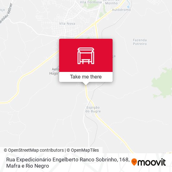 Rua Expedicionário Engelberto Ranco Sobrinho, 168 map