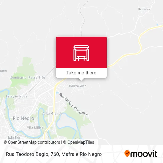 Rua Teodoro Bagio, 760 map