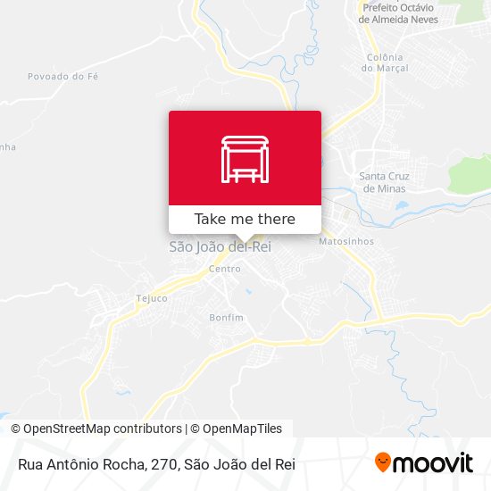 Rua Antônio Rocha, 270 map