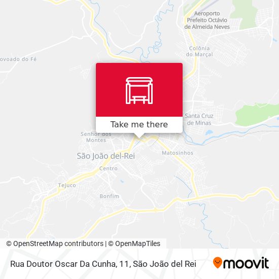 Rua Doutor Oscar Da Cunha, 11 map
