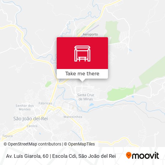 Av. Luís Giarola, 60 | Escola Cdi map