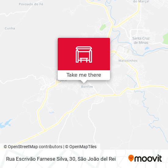 Rua Escrivão Farnese Silva, 30 map