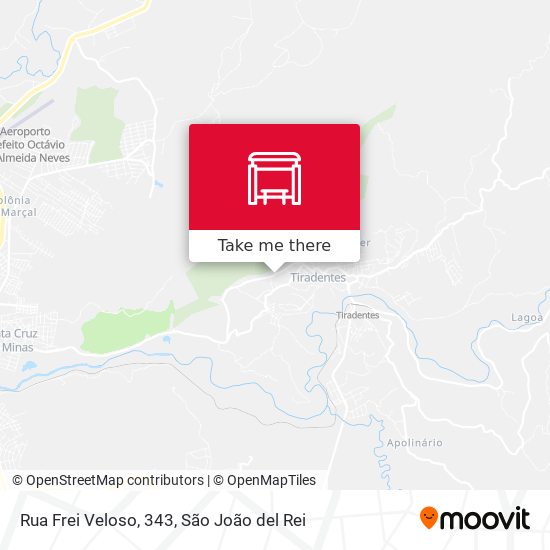 Rua Frei Veloso, 343 map