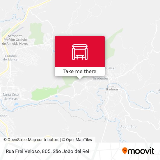 Rua Frei Veloso, 805 map