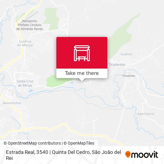 Estrada Real, 3540 | Quinta Del Cedro map