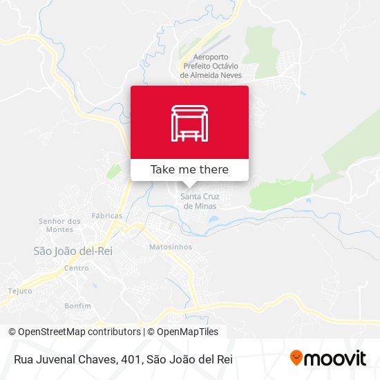 Rua Juvenal Chaves, 401 map