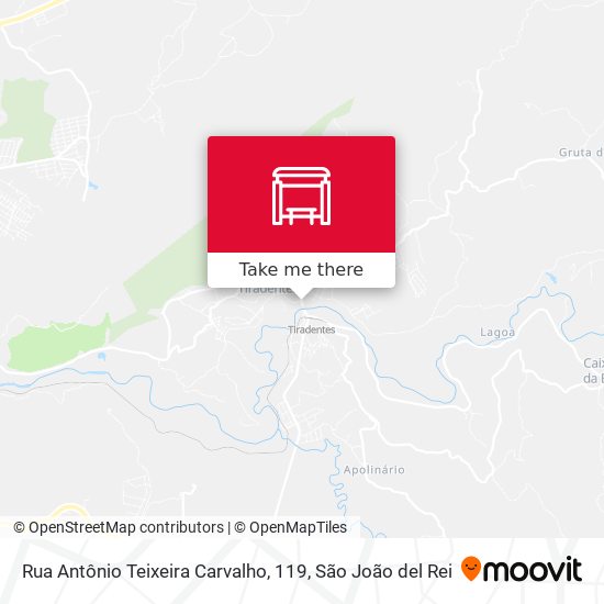 Rua Antônio Teixeira Carvalho, 119 map