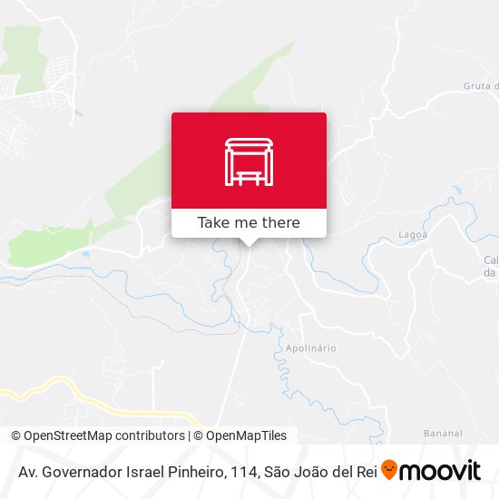 Av. Governador Israel Pinheiro, 114 map
