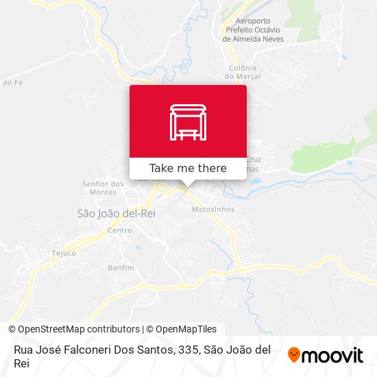 Rua José Falconeri Dos Santos, 335 map