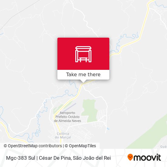 Mgc-383 Sul | César De Pina map