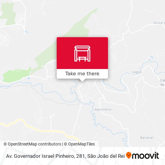 Av. Governador Israel Pinheiro, 281 map