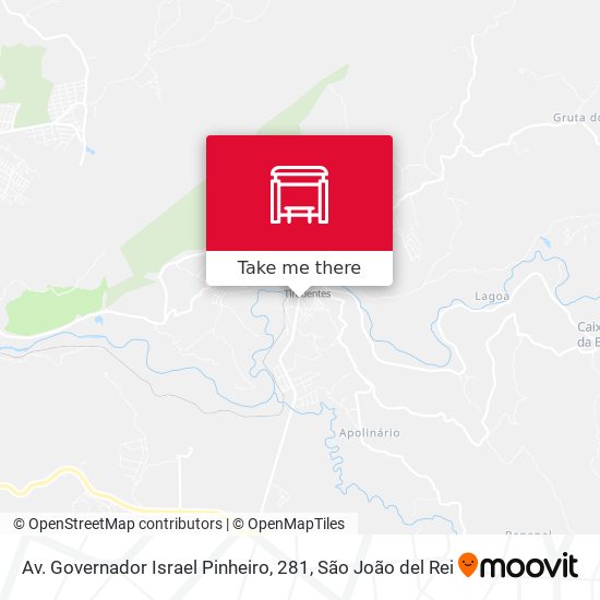Av. Governador Israel Pinheiro, 281 map