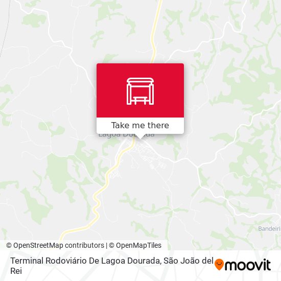 Terminal Rodoviário De Lagoa Dourada map