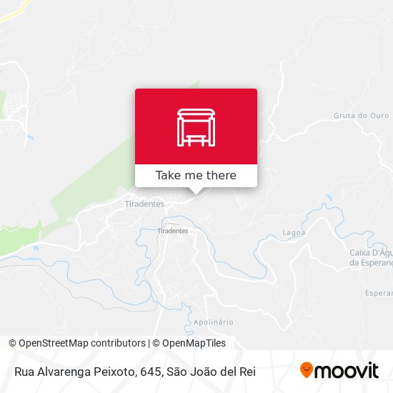 Rua Alvarenga Peixoto, 645 map
