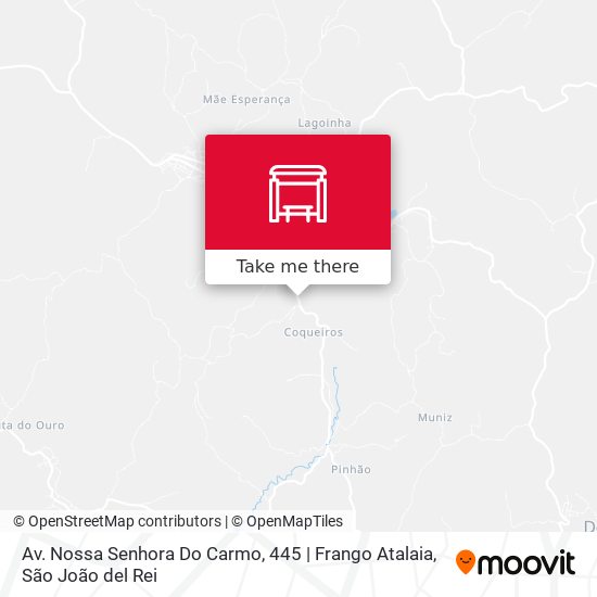 Mapa Av. Nossa Senhora Do Carmo, 445 | Frango Atalaia