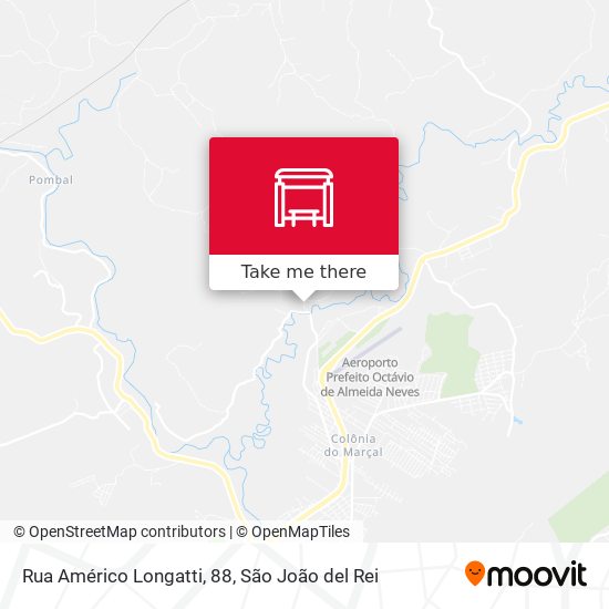 Rua Américo Longatti, 88 map