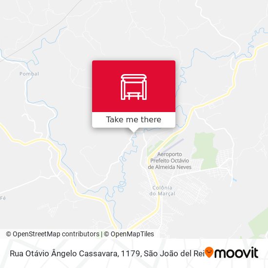Rua Otávio Ângelo Cassavara, 1179 map