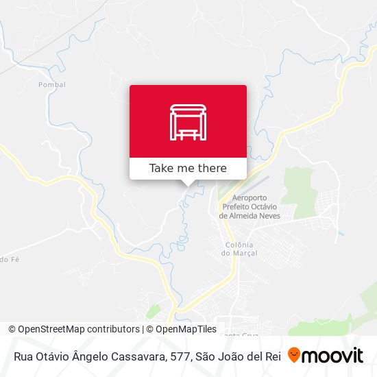 Rua Otávio Ângelo Cassavara, 577 map