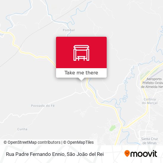 Rua Padre Fernando Ennio map