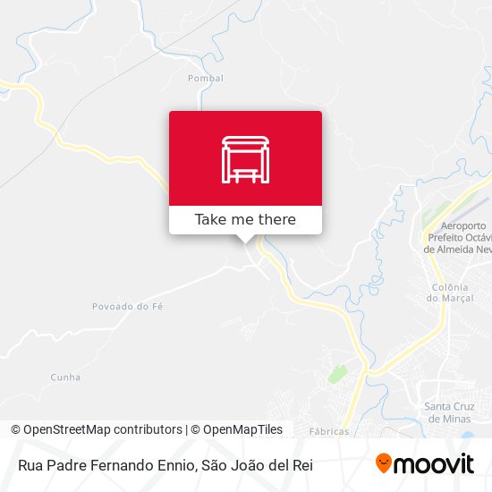 Rua Padre Fernando Ennio map