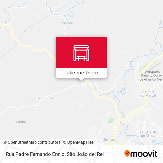 Rua Padre Fernando Ennio map