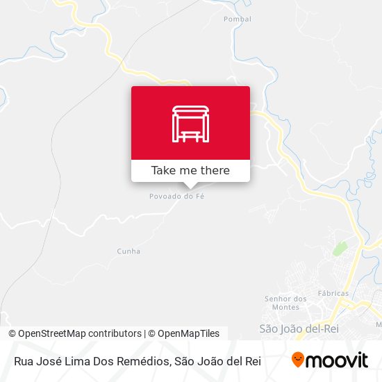 Rua José Lima Dos Remédios map
