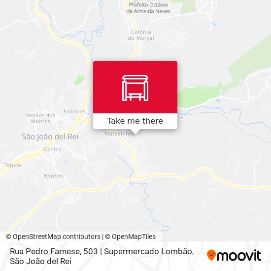 Rua Pedro Farnese, 503 | Supermercado Lombão map